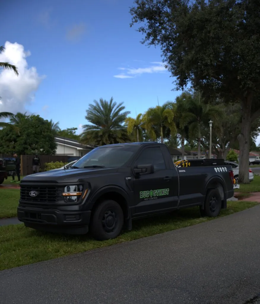 BUGSTINCT pest control truck